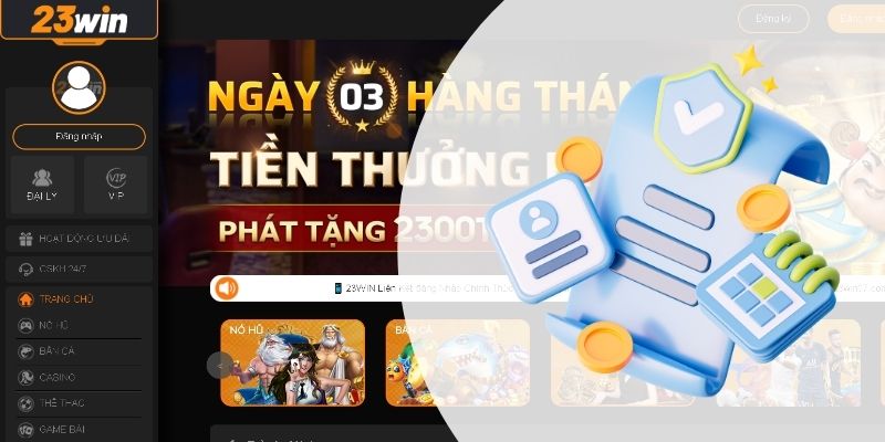 Điều khoản sử dụng dịch vụ của 23WIN